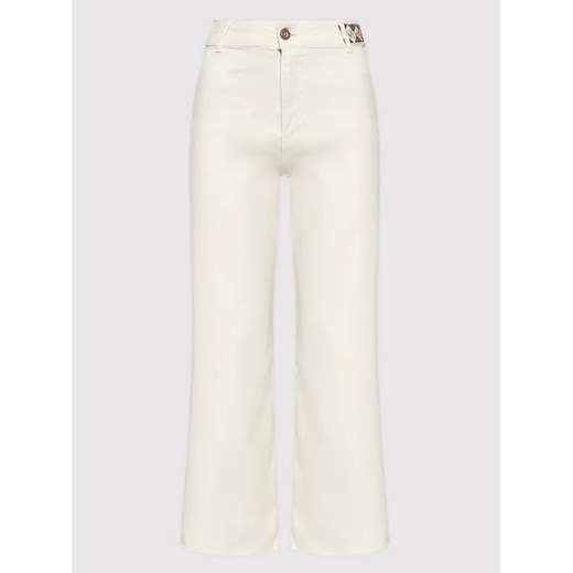 Desigual Jeansy Awesome 22SWDD03 Beżowy Relaxed Fit Desigual 38 promocyjna cena MODIVO