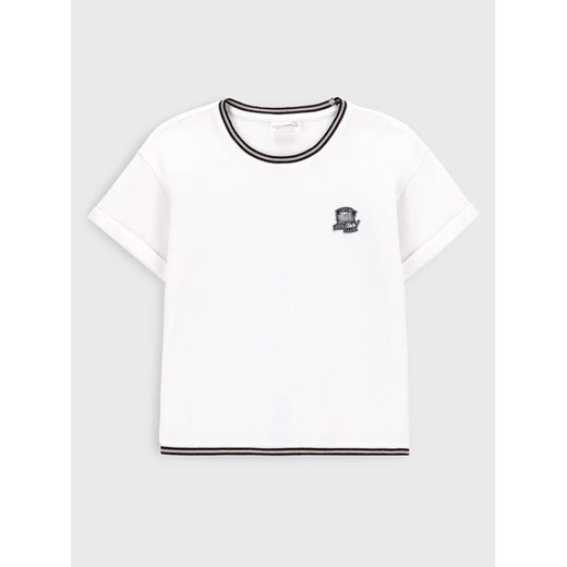 Coccodrillo T-Shirt ZC2143201BSG Biały Regular Fit ze sklepu MODIVO w kategorii T-shirty chłopięce - zdjęcie 168401656