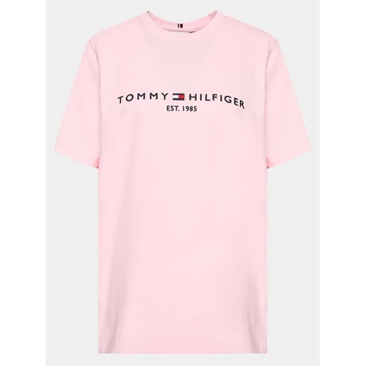 Tommy Hilfiger Curve T-Shirt WW0WW29738 Różowy Regular Fit 50 wyprzedaż MODIVO