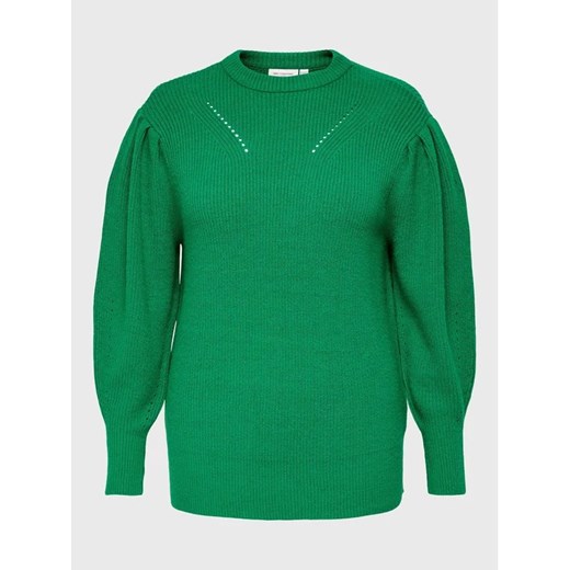 ONLY Carmakoma Sweter Fia 15263804 Zielony Regular Fit 46_48 MODIVO