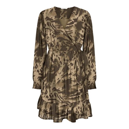 ONLY Sukienka codzienna 15273459 Brązowy Regular Fit L promocyjna cena MODIVO