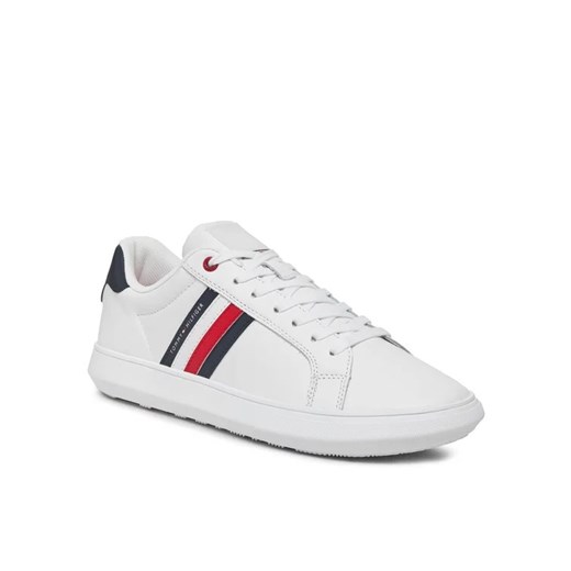 Tommy Hilfiger Sneakersy Essential Leather Cupsole FM0FM04921 Biały Tommy Hilfiger 44 MODIVO