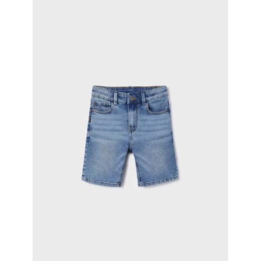 Mayoral Szorty jeansowe 252 Niebieski Regular Fit ze sklepu MODIVO w kategorii Spodenki chłopięce - zdjęcie 168402077
