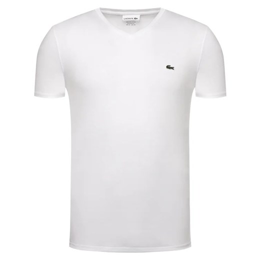 Lacoste T-Shirt TH6710 Biały Regular Fit Lacoste 3 MODIVO