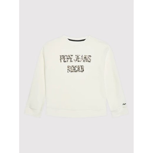 Pepe Jeans Bluza Erika PG581208 Écru Regular Fit Pepe Jeans 10Y promocja MODIVO