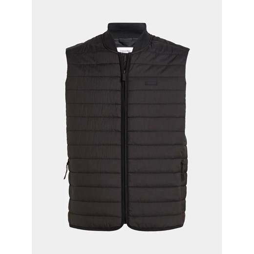 Calvin Klein Kamizelka K10K111462 Czarny Regular Fit ze sklepu MODIVO w kategorii Kamizelki męskie - zdjęcie 168402618