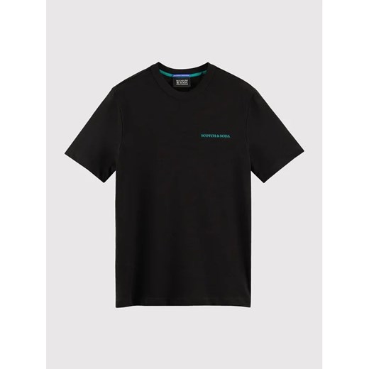 Scotch & Soda T-Shirt Unisex 167331 Czarny Regular Fit M wyprzedaż MODIVO