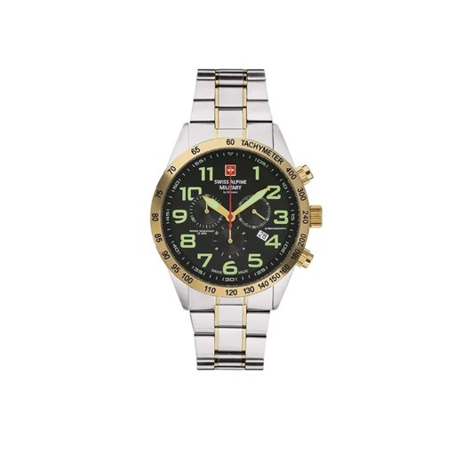 Swiss Alpine Military Zegarek 7047.9144 Srebrny Swiss Alpine Military uniwersalny MODIVO