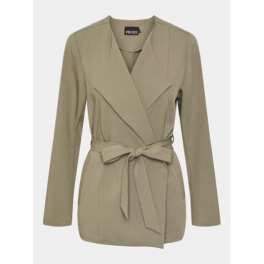 Pieces Marynarka Bosella 17146550 Zielony Regular Fit Pieces M MODIVO