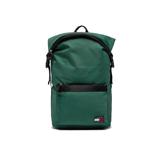 Tommy Jeans Plecak Tjm Daily Rolltop Backpack AM0AM11965 Zielony ze sklepu MODIVO w kategorii Plecaki - zdjęcie 168404059