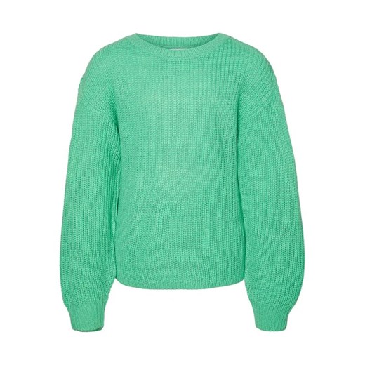 Vero Moda Girl Sweter Sayla 10272974 Zielony Regular Fit ze sklepu MODIVO w kategorii Swetry dziewczęce - zdjęcie 168404957