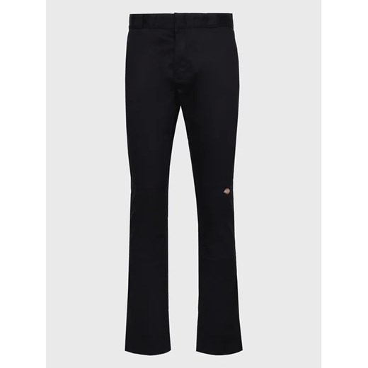 Dickies Spodnie materiałowe Double DK0A4YBCBLK Czarny Slim Fit ze sklepu MODIVO w kategorii Spodnie męskie - zdjęcie 168404989