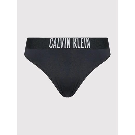 Calvin Klein Swimwear Dół od bikini Intense Power KW0KW01859 Czarny L promocyjna cena MODIVO