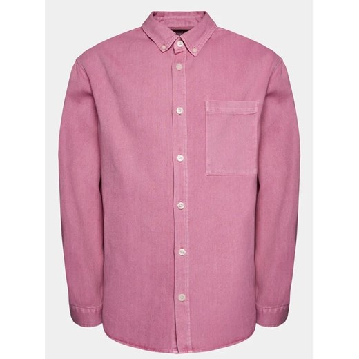 Redefined Rebel Koszula 224138 Różowy Regular Fit ze sklepu MODIVO w kategorii Koszule męskie - zdjęcie 168405426