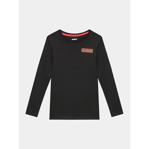 Guess Bluzka L3BI34 I3Z14 Czarny Regular Fit ze sklepu MODIVO w kategorii T-shirty chłopięce - zdjęcie 168406027
