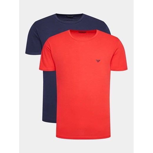Emporio Armani Underwear Komplet 2 t-shirtów 111267 3R720 51036 Kolorowy Regular Fit ze sklepu MODIVO w kategorii T-shirty męskie - zdjęcie 168406055