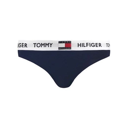 Tommy Hilfiger Figi klasyczne UW0UW02193 Granatowy Tommy Hilfiger XS MODIVO wyprzedaż