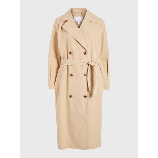 Vila Trencz Mersin 14079767 Beżowy Regular Fit Vila 38 okazyjna cena MODIVO