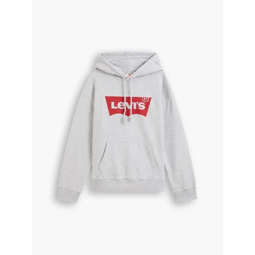 Levi's® Bluza Levi's Graphic Standard Hoodie Szary Regular Fit XXS okazja MODIVO