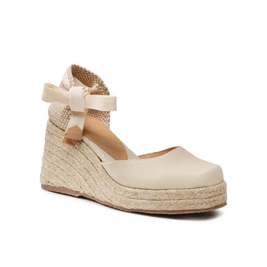 Castañer Espadryle Tina Jute/001 023071-203 Biały Castañer 38 MODIVO okazja