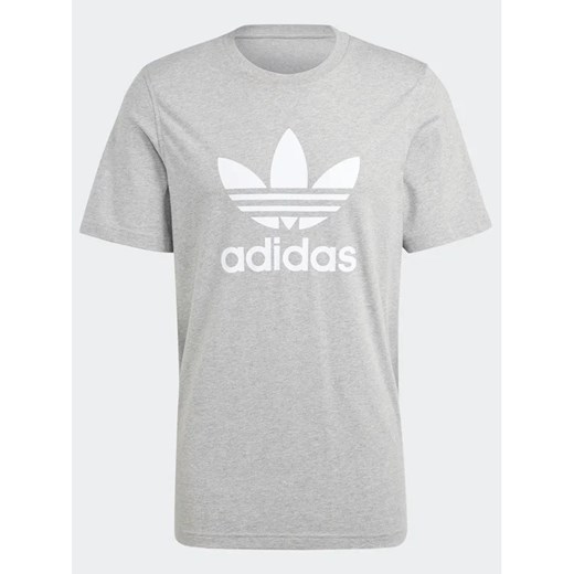 adidas T-Shirt Adicolor Classics Trefoil T-Shirt IA4817 Szary Regular Fit XL okazyjna cena MODIVO
