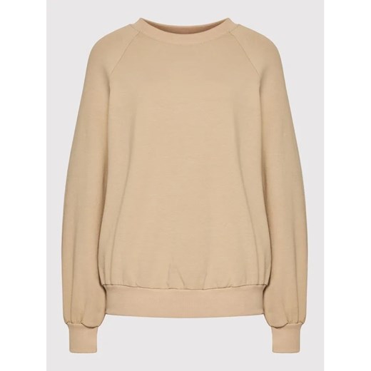 DeeZee Bluza BLD0001 Beżowy Relaxed Fit XS_S MODIVO