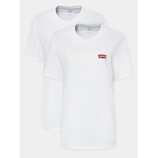Levi's® Komplet 2 t-shirtów 79681-0032 Biały Slim Fit ze sklepu MODIVO w kategorii T-shirty męskie - zdjęcie 168408519