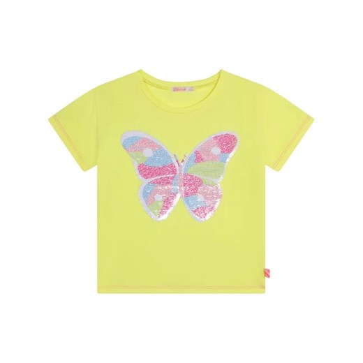 Billieblush T-Shirt U15B09 Żółty Regular Fit ze sklepu MODIVO w kategorii Bluzki dziewczęce - zdjęcie 168408587