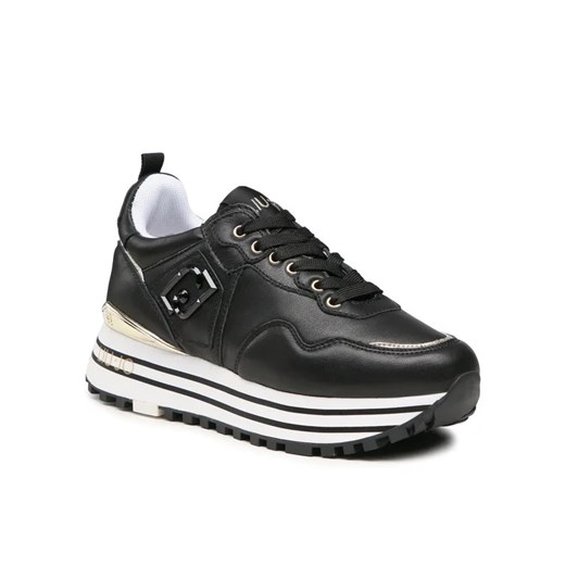 Liu Jo Sneakersy Maxi Wonder 01 BA3013 P0102 Czarny Liu Jo 35 MODIVO wyprzedaż