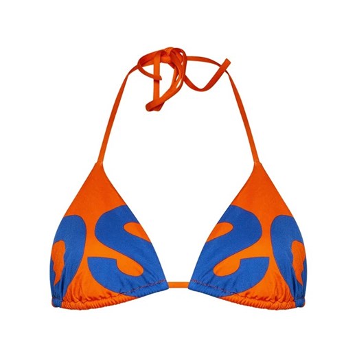Dsquared2 Underwear Góra od bikini Triangle D6BX62930 Pomarańczowy 42 okazja MODIVO