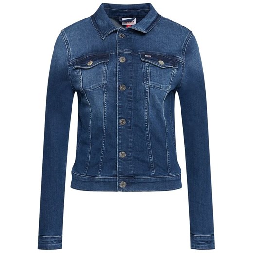 Tommy Jeans Kurtka jeansowa Vivianne DW0DW09219 Granatowy Slim Fit Tommy Jeans S MODIVO