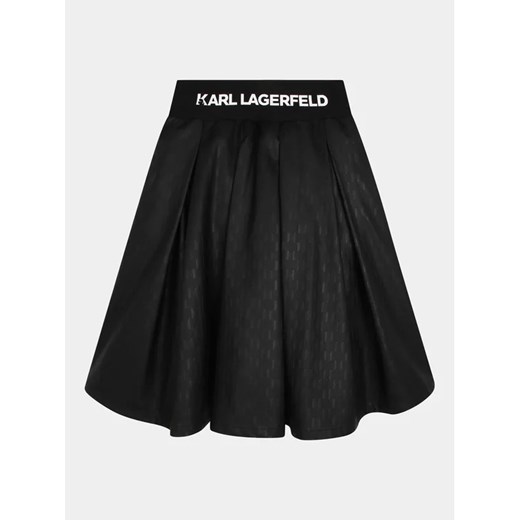 Karl Lagerfeld Kids Spódnica Z13096 D Czarny Regular Fit 16Y promocyjna cena MODIVO