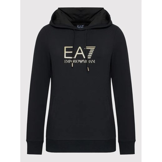 EA7 Emporio Armani Bluza 8NTM36 TJCQZ 0200 Czarny Regular Fit XS MODIVO okazyjna cena