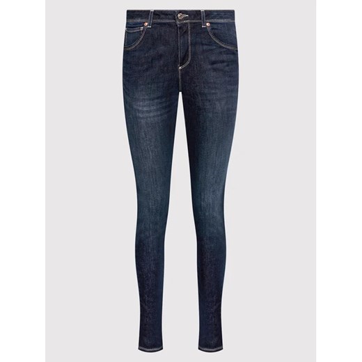 United Colors Of Benetton Jeansy 4NF1574K5 Granatowy Skinny Fit United Colors Of Benetton 31 MODIVO
