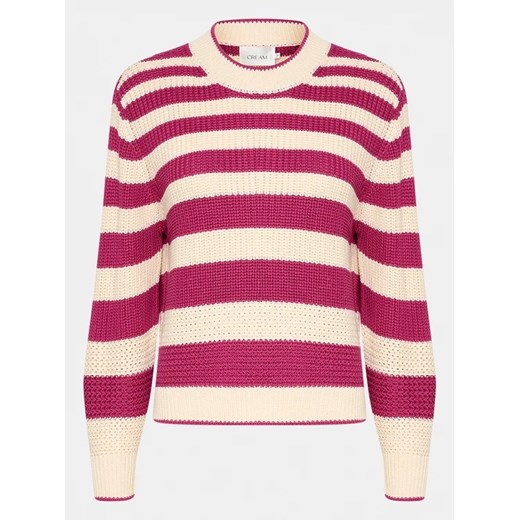 Cream Sweter Crmuka Knitted 10611880 Różowy Straight Fit Cream M okazja MODIVO