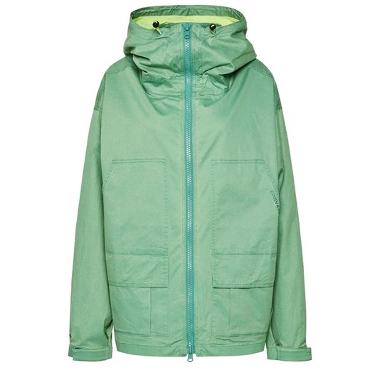 Converse Kurtka przejściowa Double Pocket 10021097-A03 Zielony Regular Fit Converse L MODIVO