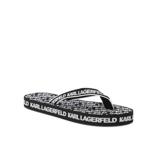 KARL LAGERFELD Japonki KL81003 Y01 Czarny Karl Lagerfeld 40_41 MODIVO