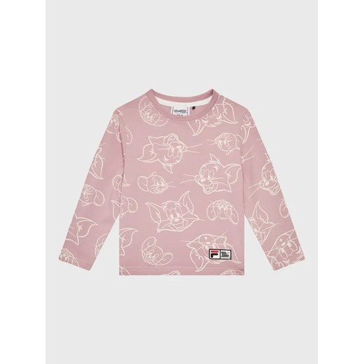 Fila Bluzka Topeka 771173 Fioletowy Regular Fit Fila 98_104 MODIVO