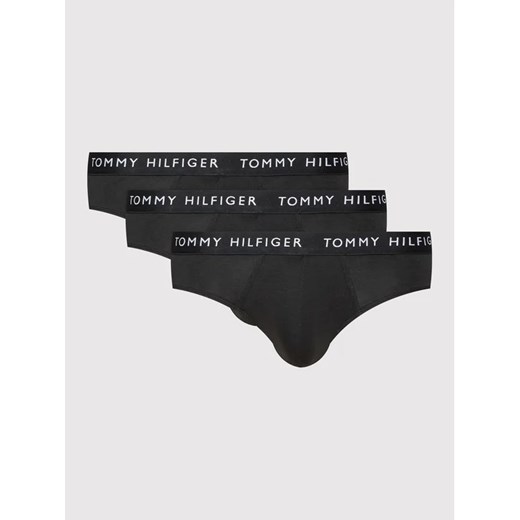 Tommy Hilfiger Komplet 3 par slipów UM0UM02206 Czarny ze sklepu MODIVO w kategorii Majtki męskie - zdjęcie 168410355