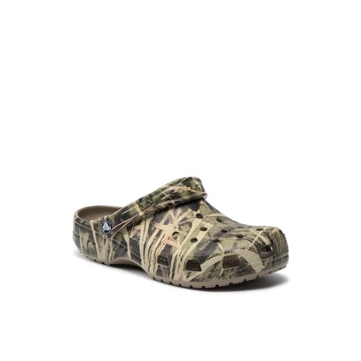 Crocs Klapki Classic Realtree 12132 Zielony Crocs 48_5 MODIVO