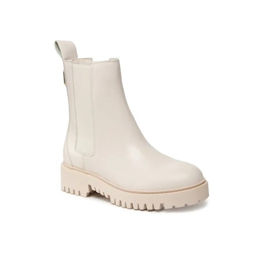 Guess Sztyblety Oakess FL7OAK LEA10 Beżowy Guess 41 wyprzedaż MODIVO