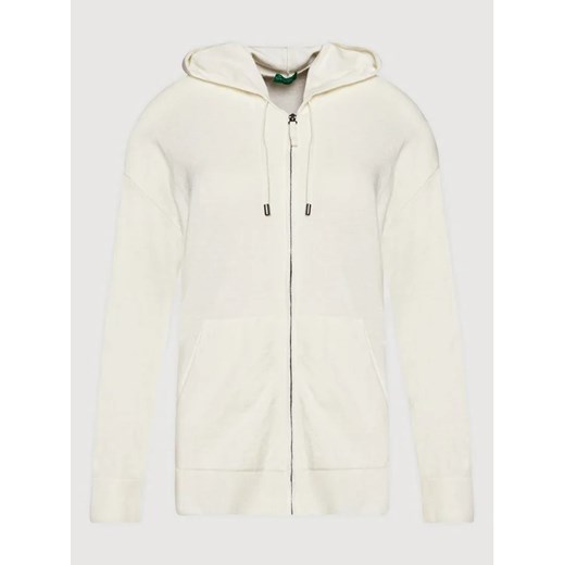 United Colors Of Benetton Bluza 1035D5006 Écru Regular Fit United Colors Of Benetton S wyprzedaż MODIVO