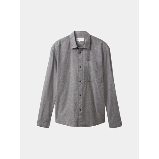 Tom Tailor Denim Koszula 1037473 Szary Regular Fit Tom Tailor Denim XL promocja MODIVO