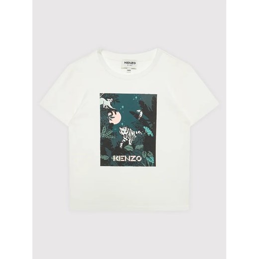 Kenzo Kids T-Shirt K15167 Biały Regular Fit Kenzo Kids 6Y okazja MODIVO