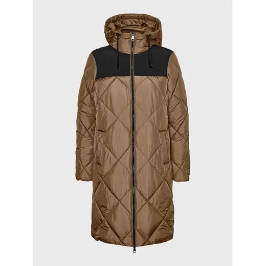 Vero Moda Kurtka puchowa Liberty 10270240 Brązowy Regular Fit Vero Moda S promocja MODIVO