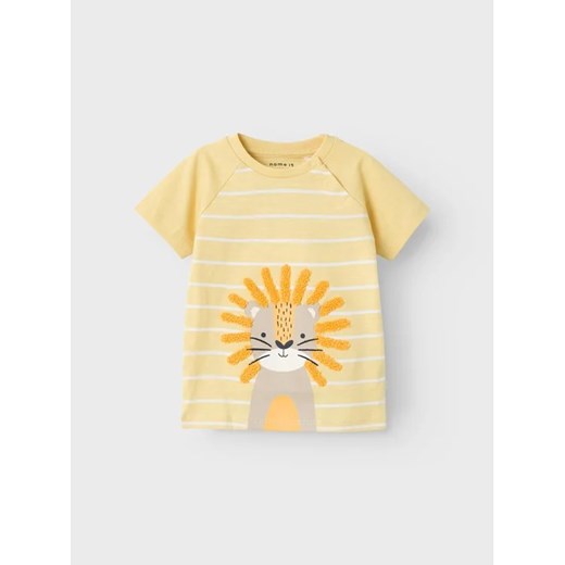 NAME IT T-Shirt 13217670 Żółty Regular Fit ze sklepu MODIVO w kategorii Koszulki niemowlęce - zdjęcie 168412108