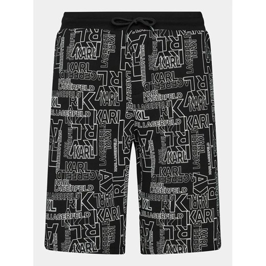 KARL LAGERFELD Szorty sportowe 705061 541900 Czarny Regular Fit Karl Lagerfeld XXL MODIVO