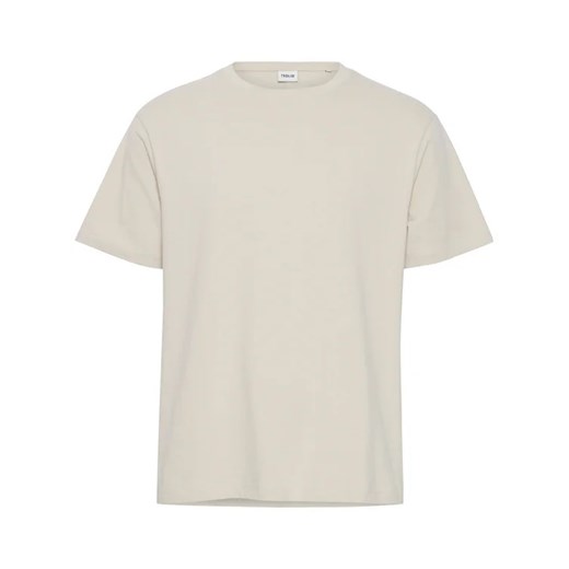 Solid T-Shirt 21107195 Beżowy Regular Fit Solid XXL wyprzedaż MODIVO