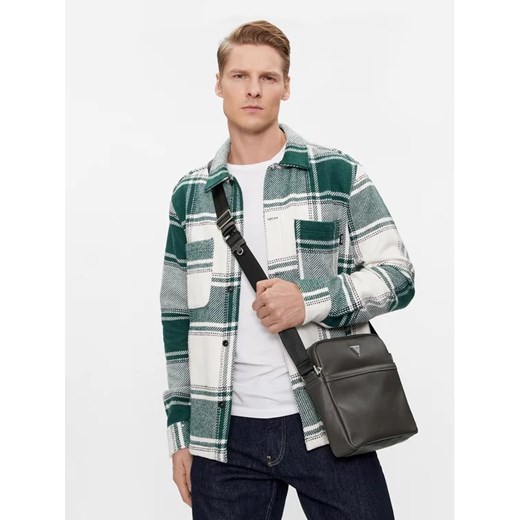 Guess Saszetka Certosa Saffiano Eco Mini-Bags HMECSA P3158 Szary Guess uniwersalny MODIVO