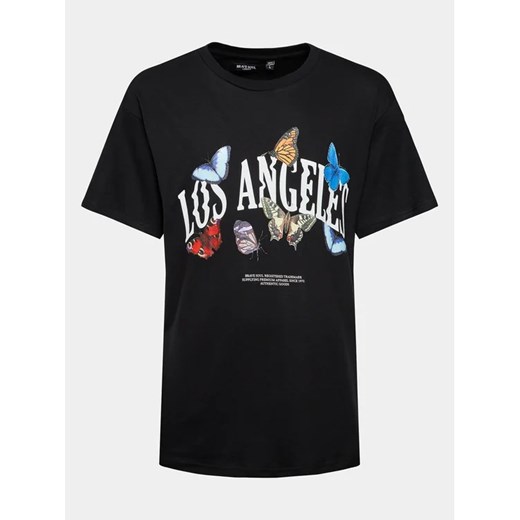 Brave Soul T-Shirt MTS-149KEELAN Czarny Regular Fit ze sklepu MODIVO w kategorii T-shirty męskie - zdjęcie 168413556